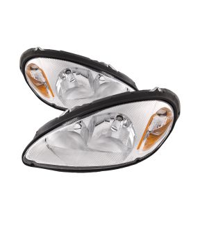 Headlight Set For 01-05 Chrysler PT Cruiser