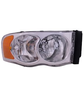 Right Passenger Side Headlight For 02-05 Dodge Ram 1500, 02-05 Dodge Ram 2500, 02-05 Dodge Ram 3500