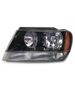 Left Driver Side Headlight For 02-04 Jeep Grand Cherokee