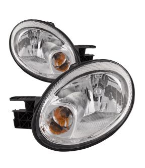 Headlight Set For 03-05 Dodge Neon