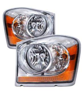 Headlight Set For 04-05 Dodge Durango