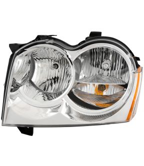 Left Driver Side Headlight For 05-07 Jeep Grand Cherokee