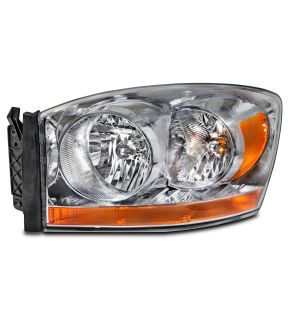 Left Driver Side Headlight For 06 Dodge Ram 1500, 06 Dodge Ram 2500, 06 Dodge Ram 3500