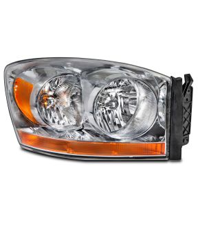 Right Passenger Side Headlight For 06 Dodge Ram 1500, 06 Dodge Ram 2500, 06 Dodge Ram 3500