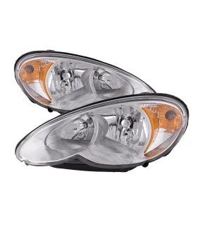 Headlight Set For 06-10 Chrysler PT Cruiser