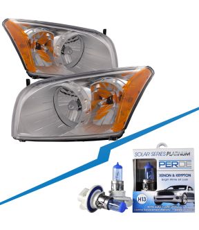 Headlight Set For 07-12 Dodge Caliber