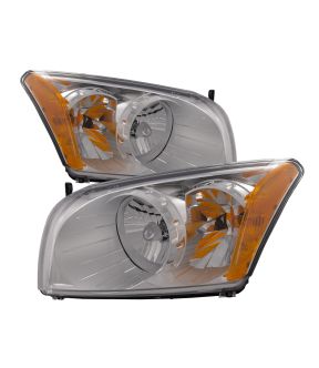 Headlight Set For 07-12 Dodge Caliber