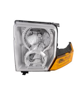 Left Driver Side Headlight For 06-10 Jeep Commander