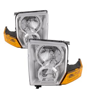 Headlight Set For 06-10 Jeep Commander
