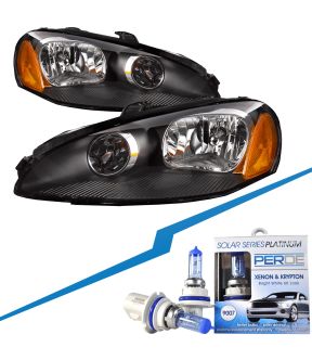 Headlight Set For 03-05 Dodge Stratus