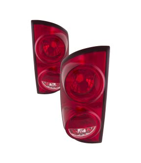 Tail Light Set For 07-09 Dodge Ram 1500, 07-09 Dodge Ram 2500, 07-09 Dodge Ram 3500