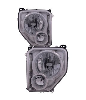 Headlight Set For 08-11 Jeep Liberty