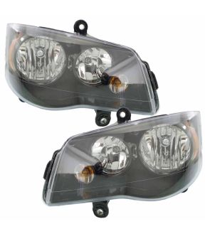 Headlight Set For 14-16 Chrysler Town & Country, 11-20 Dodge Grand Caravan