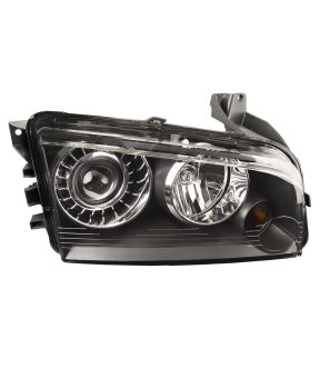 Right Passenger Side Headlight For 08-10 Dodge Charger