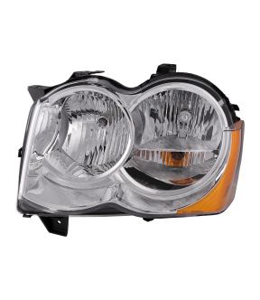 Left Driver Side Headlight For 08-10 Jeep Grand Cherokee