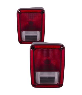 Tail Light Set For 07-17 Jeep Wrangler, 18 Jeep Wrangler JK