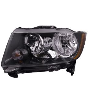 Left Driver Side Headlight For 13-17 Jeep Compass