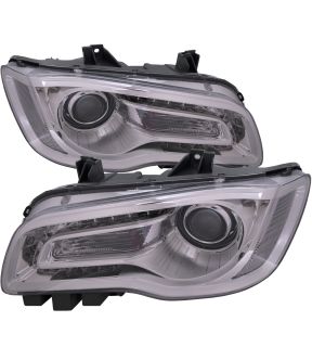 Headlight Set For 15-17 Chrysler 300