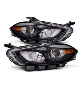 Headlight Set For 13-16 Dodge Dart
