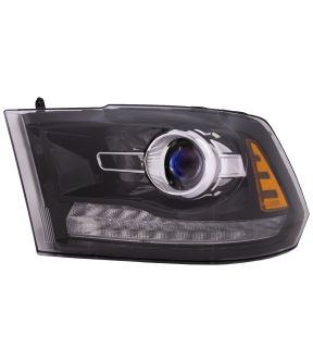 Left Driver Side Headlight For 13-14 Ram 1500