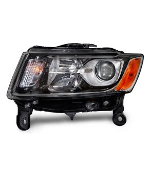 Left Driver Side Headlight For 14-16 Jeep Grand Cherokee