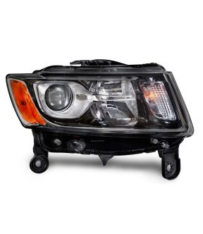 Right Passenger Side Headlight For 14-16 Jeep Grand Cherokee