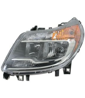 Left Driver Side Headlight For 14-23 Ram ProMaster 1500, 14-23 Ram ProMaster 2500, 14-23 Ram ProMaster 3500; CAPA Certified
