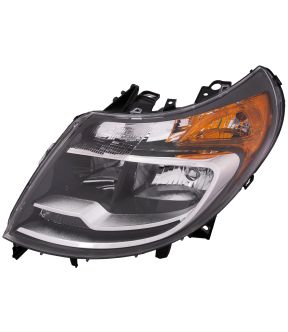 Left Driver Side Headlight For 14-23 Ram ProMaster 1500, 14-23 Ram ProMaster 2500, 14-23 Ram ProMaster 3500; CAPA Certified