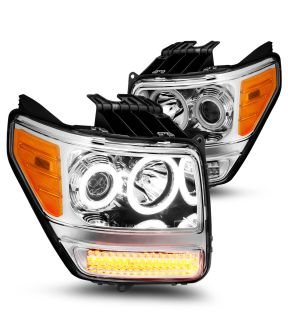 Headlight Set For 07-12 Dodge Nitro