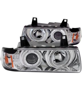Headlight Set For 92-98 BMW 318i, 92-95 BMW 320i, 92-95 BMW 325i, 96-98 BMW 328i