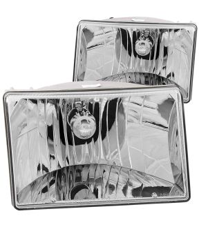 Headlight Set For 93-98 Jeep Grand Cherokee