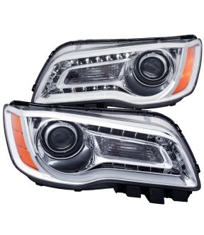 Headlight Set For 11-14 Chrysler 300