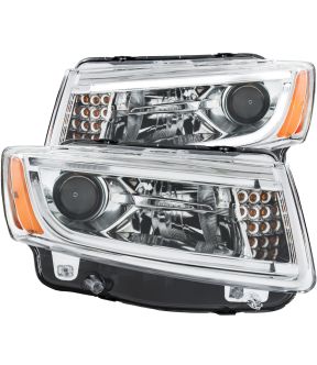 Headlight Set For 14-15 Jeep Grand Cherokee