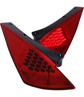 LED Tail Light Compatible with Nissan 350Z 2003-2005 Includes Left Driver and Right Passenger Side Tail Lights
