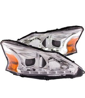 Headlight Set For 13-14 Nissan Altima