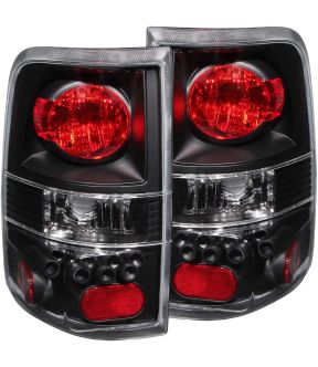 Halogen Tail Light Compatible with Ford F-150 2004-2008 Includes Left Driver and Right Passenger Side Tail Lights
