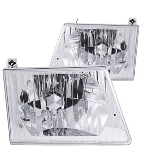 Headlight Set For 1992-2006 Ford