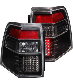 Black Housing LED Tail Light Compatible with Ford Expedition 2007-2016 Includes Left Driver and Right Passenger Side Tail Lights
