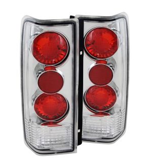 Halogen Tail Light Compatible with Chevrolet GMC Astro Safari 1985-2005 Includes Left Driver and Right Passenger Side Tail Lights
