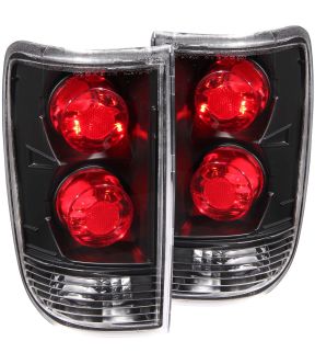 Halogen Tail Light Compatible with Chevrolet GMC Oldsmobile Bravada Envoy Jimmy S-10 Blazer S-15 Jimmy 1995-2004 Includes Left Driver and Right Passenger Side Tail Lights