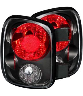 Incandescent Tail Light Compatible with Chevrolet GMC Sierra 1500 2500 Silverado 1500 Silverado 2500 1999-2004 Includes Left Driver and Right Passenger Side Tail Lights