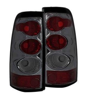 Incandescent Tail Light Compatible with Chevrolet Silverado 1500 Silverado 2500 2003-2006 Includes Left Driver and Right Passenger Side Tail Lights