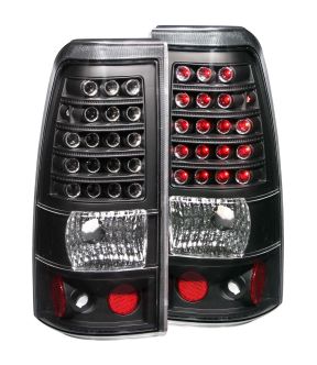 LED Tail Light Compatible with Chevrolet LED Silverado 1500 2500 2004 Includes Left Driver and Right Passenger Side Tail Lights