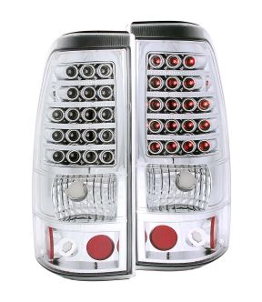 LED Tail Light Compatible with Chevrolet LED Silverado 1500 Includes Left Driver and Right Passenger Side Tail Lights