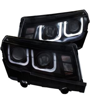 Headlight Set For 14-15 Chevrolet Camaro