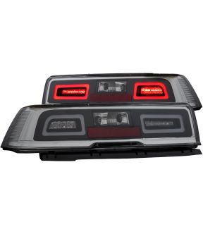 LED Tail Light Compatible with Chevrolet Camaro 2014-2015 Includes Left Driver and Right Passenger Side Tail Lights with Smoke Lens