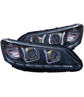 Headlight Set For 13-15 Honda Accord