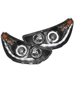 Headlight Set For 12-13 Hyundai Accent