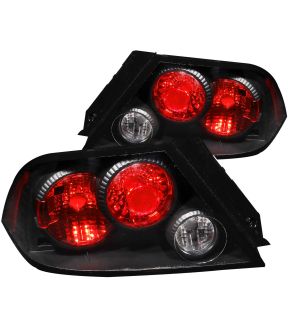 Incandescent Tail Light Compatible with Mitsubishi Lancer 2002-2003 Includes Left Driver and Right Passenger Side Tail Lights