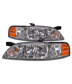Headlight Set For 00-01 Nissan Altima